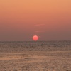 宜野湾トロピカルビーチの夕陽