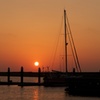 宜野湾マリーナの夕陽