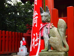 お狐様