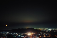 最初ヶ峰からの夜景