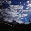 城と青空