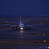 関空で飛行機