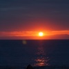 荒崎の夕陽
