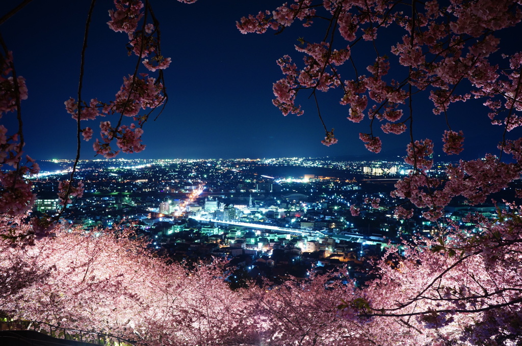 松田町を望む