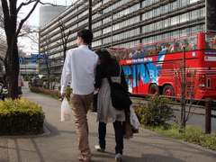 4/1、午後の竹橋