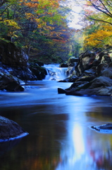 荒沢の流れ