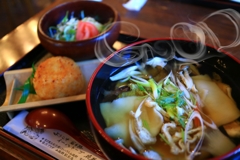 はっと汁定食