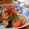 秋茄子のアラビアータ風パスタ