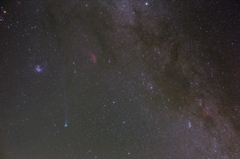 ＜再処理＞ ラヴジョイ彗星と昴とカリフォルニア星雲とペルセウス座　1月23日