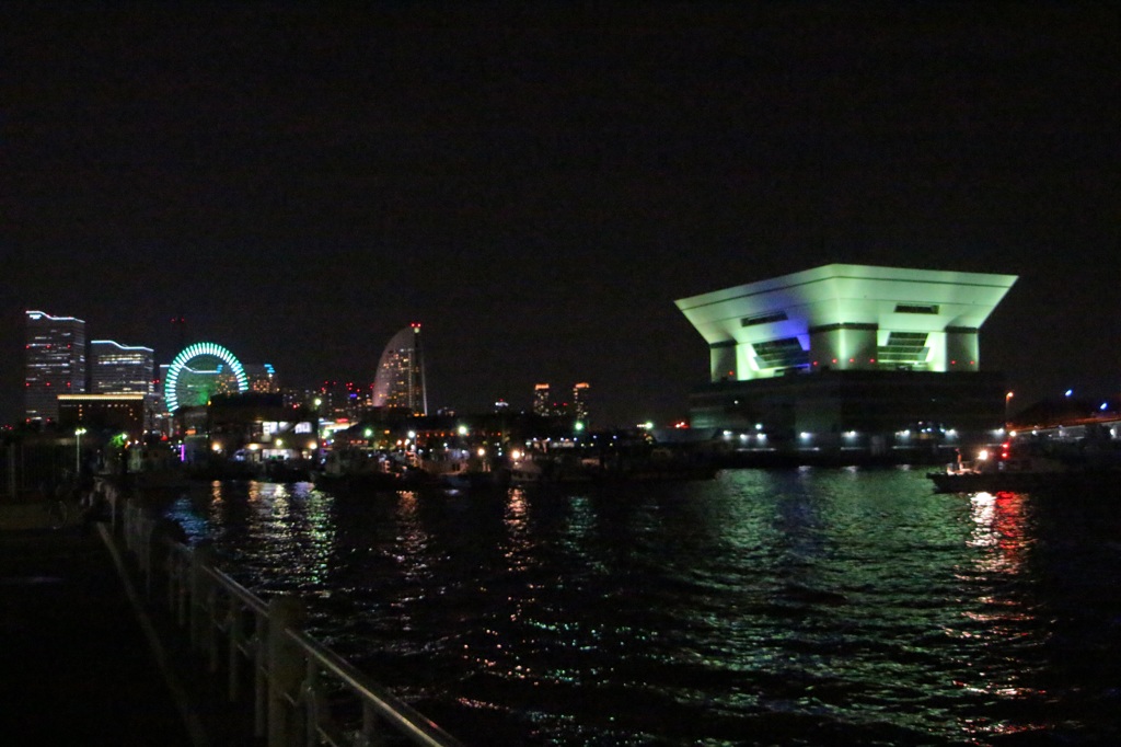 浜の夜景