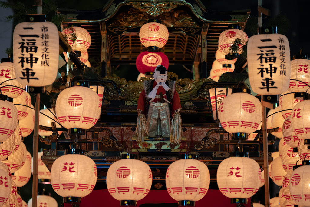 花車神明社例大祭　からくり人形