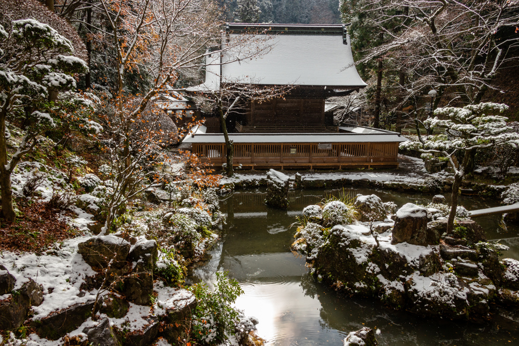 内々神社　庭園