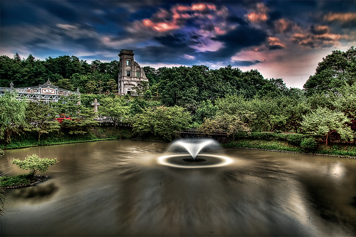 黄昏の明治村　ND400 ONE SHOT HDR