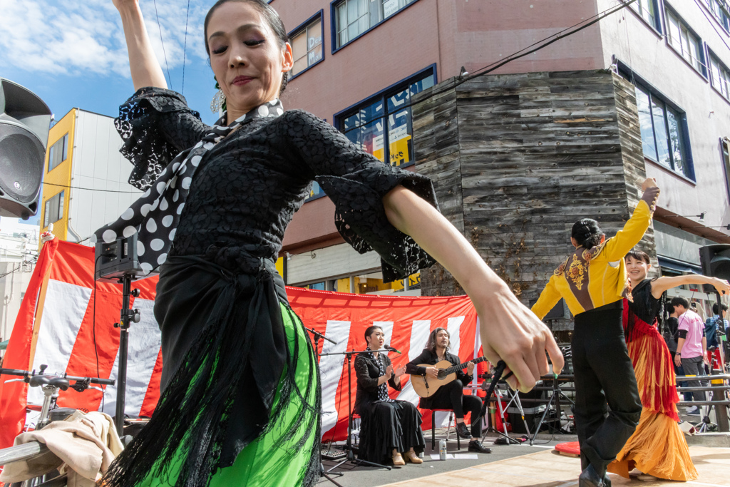  スペイン舞踊団DANZAK 大須大道町人祭