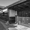 知多市岡田の古い街並み