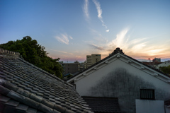 常滑夕景