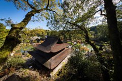 永保寺を上から目線で