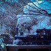 明治村は元旦から雪でした３