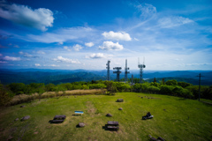 中継基地のある風景