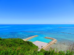 南の島の風景　漁港