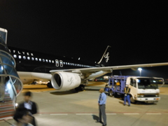 今日僕が乗った飛行機