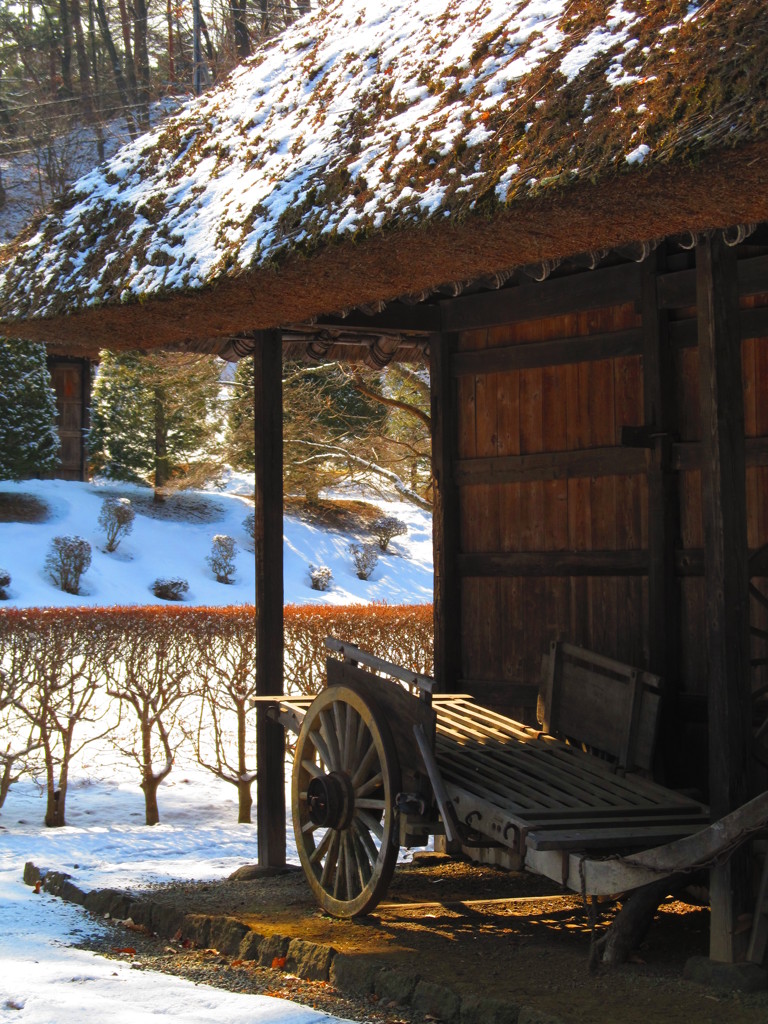 雪のある光景