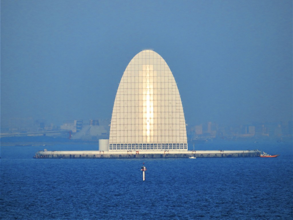 東京湾　イメージ　風の塔