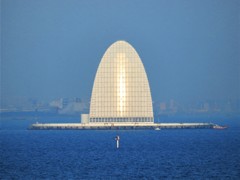 東京湾　イメージ　風の塔
