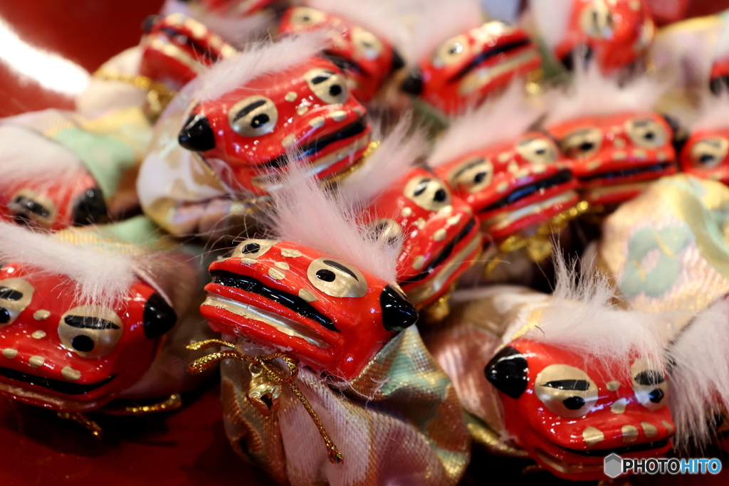 獅子舞いお手玉