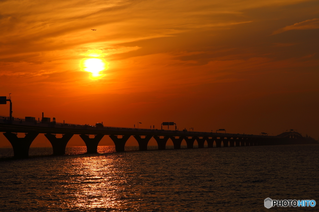 夕陽