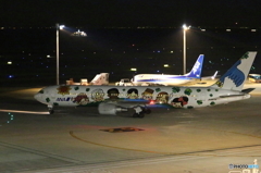 ラッピング飛行機