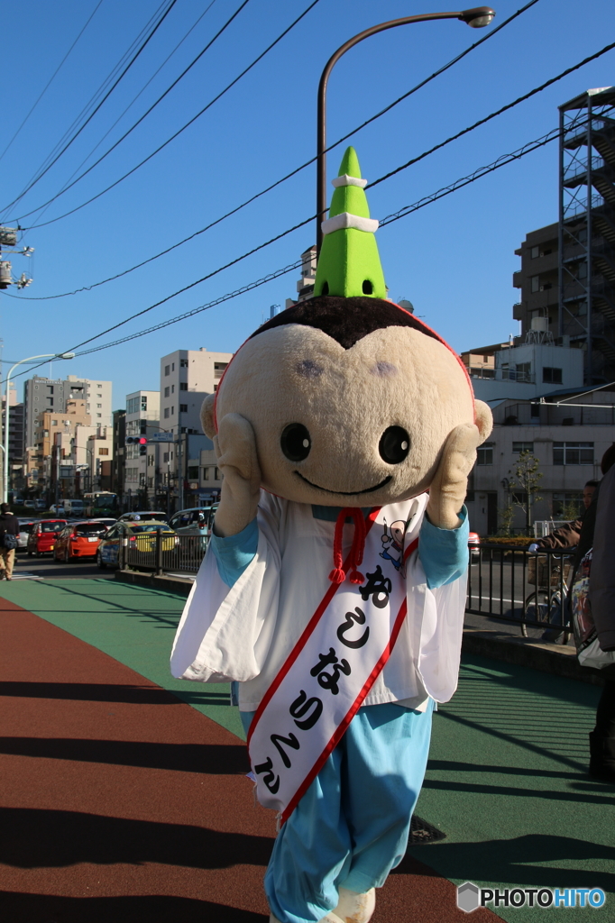 ゆるキャラ　おしなりくん