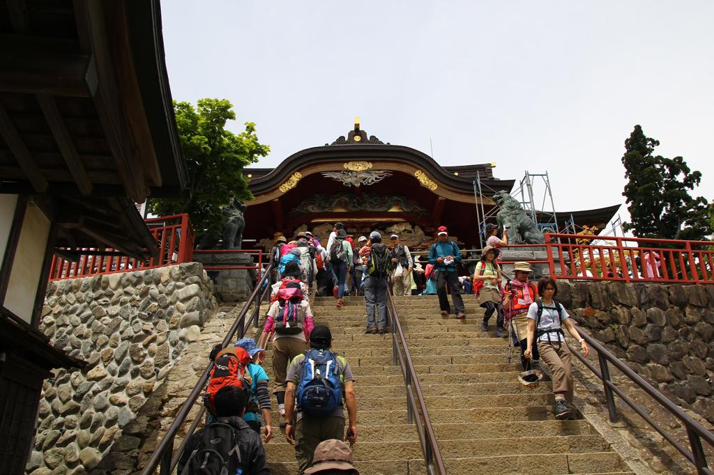 武蔵御嶽神社参拝