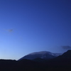 大山夕景