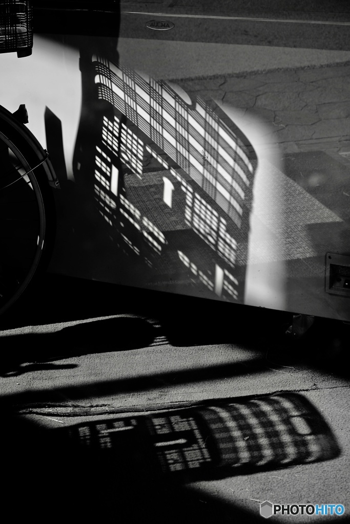 自転車の買い物かご