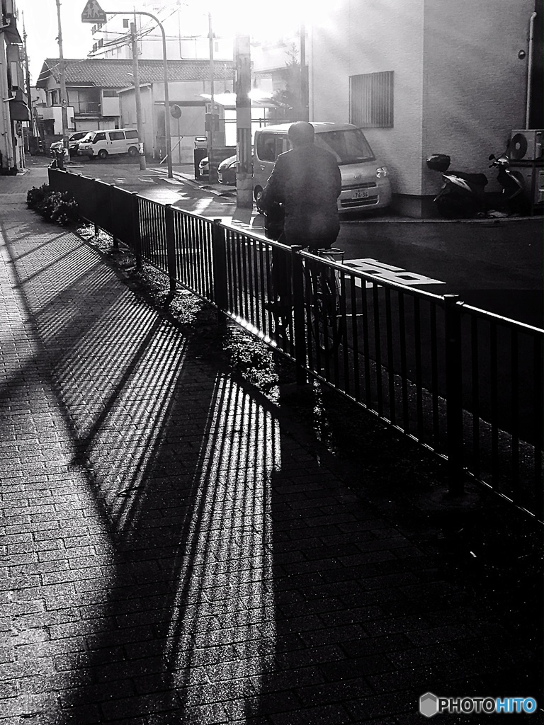 朝日、燦燦