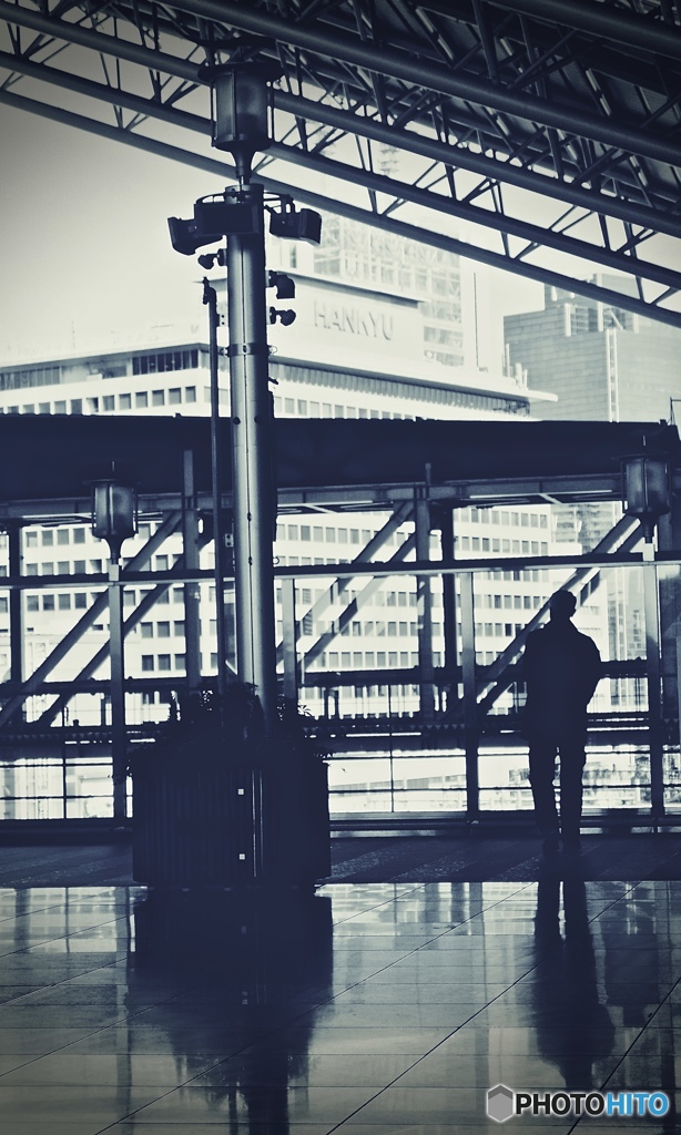 都会のシルエット