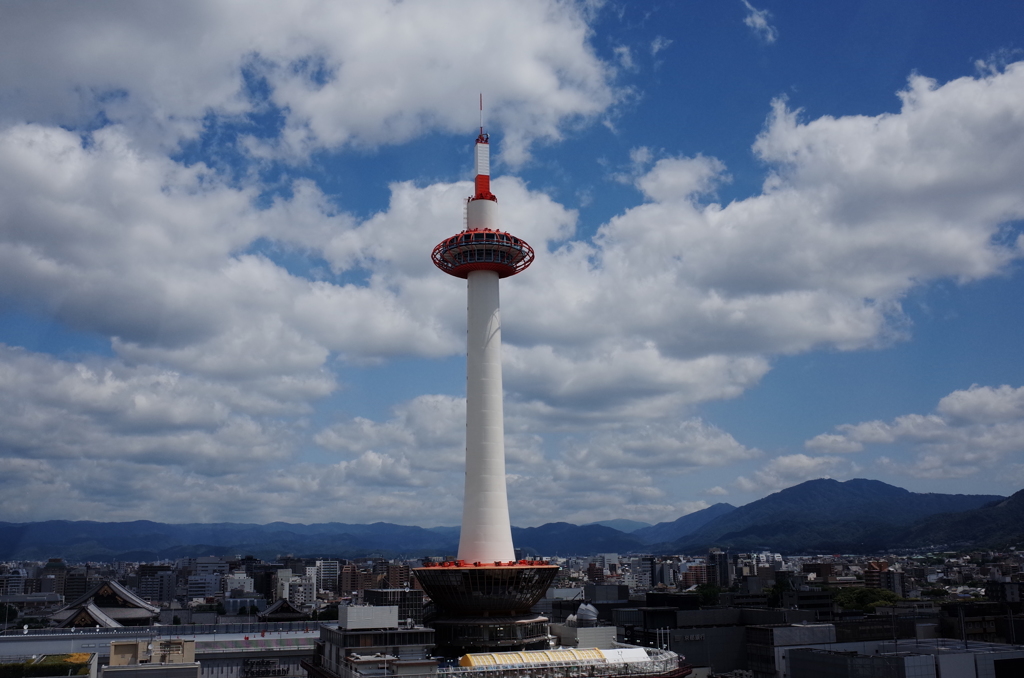 低い街並
