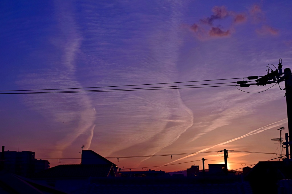 Weird  clouds