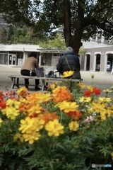 老カップルの落ち着ける場所