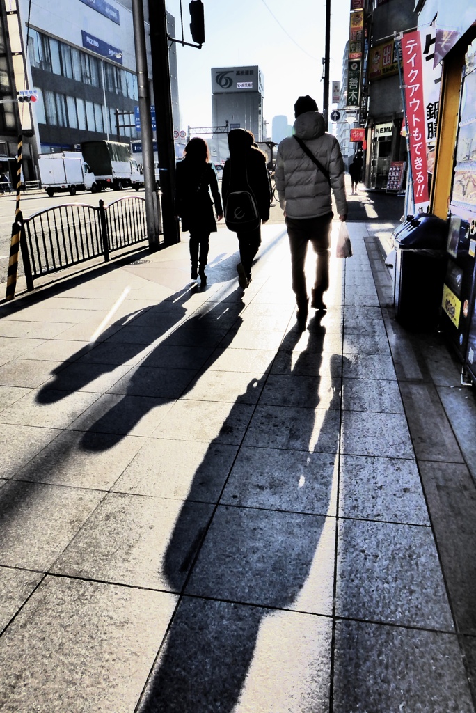 Toward the morning sun