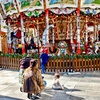 私もメリーゴーランドに乗りたいよ・・