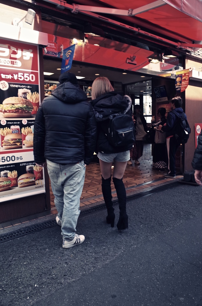 Boots ＆　hot pants