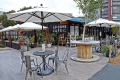 Open cafe