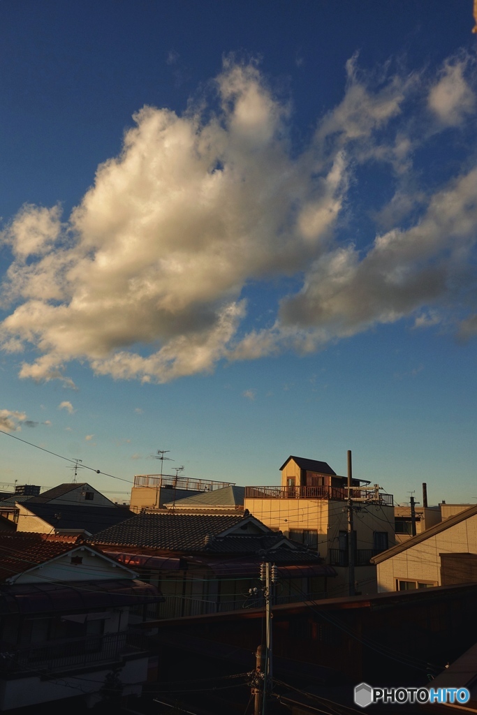 Townscape of the west day