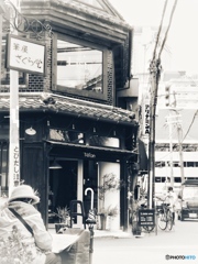 レトロな街並み