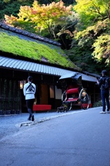 鮎茶屋＆人力車