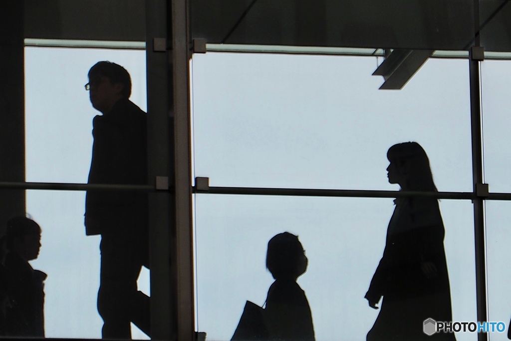 people who come and go〜行き交う人々