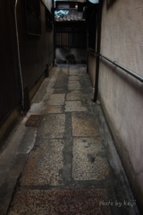 風情のある石畳