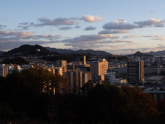 比治山夕景